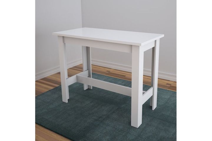 Barra Bartafel, 120x60 cm, Wit Hoogglans