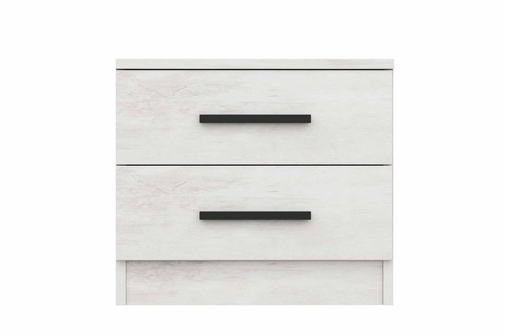 Tideway Nachtkastje, Wit & Creme