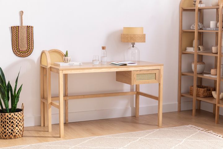 Nala Multi Study Desk, Oak