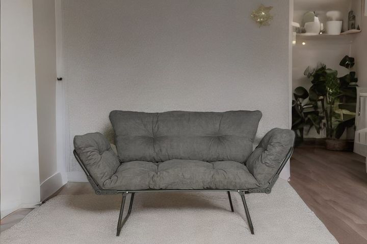 Bertha Bhusra 2-Sitzer Sofa, Rauchgrau