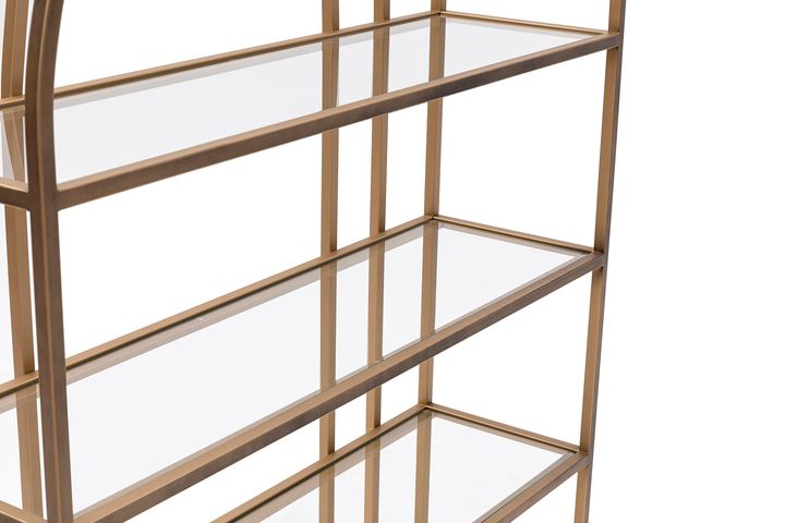 Lola Curve Boekenrek met 4 Rekken