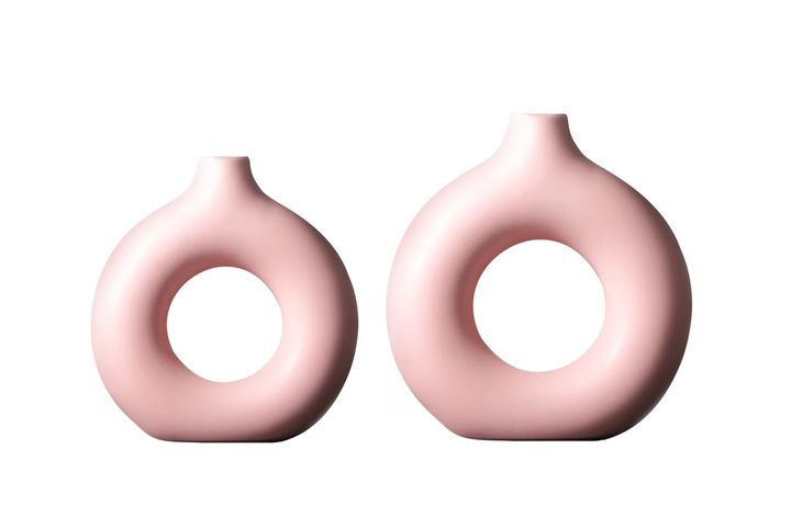 Ring Vazen Set, 2-delig, Roze