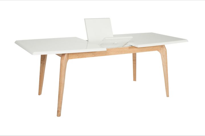 Clara Dining Table, White
