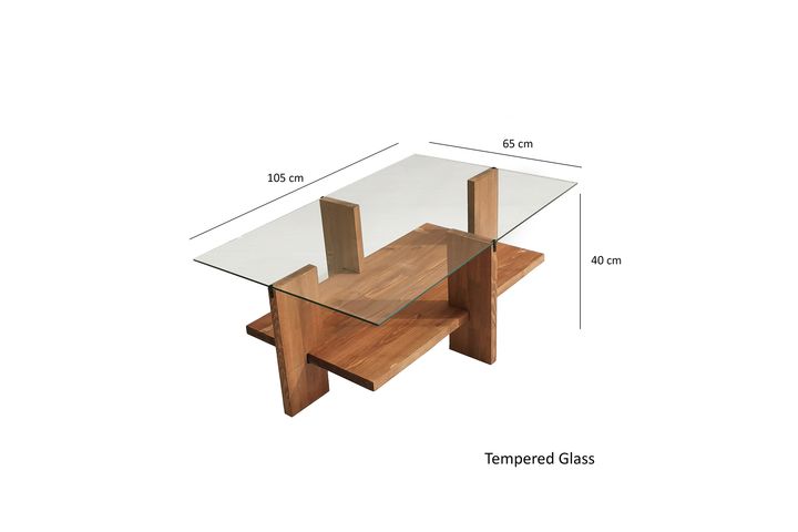 Babylon Coffee Table, Walnut