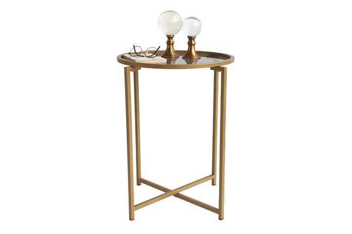 Neostill Side Table, Gold