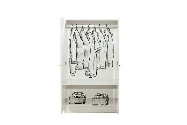 Summer Stapelbed met Bureau, 90x190 cm, Wit