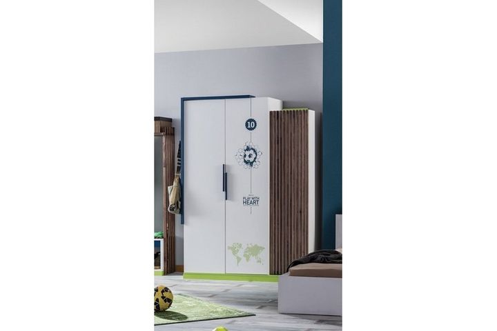 Legend 3 Door Children's Wardrobe