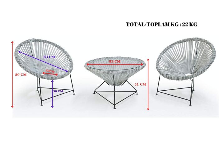Olympus Rattan Garden Furniture Set