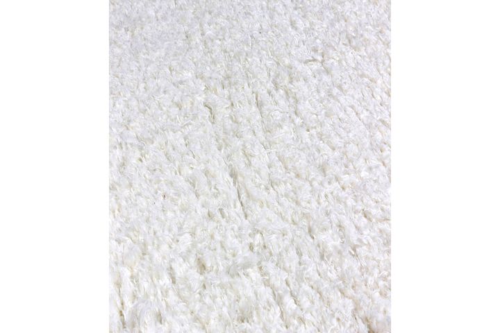 Marakesh Shaggy Tapijt, 200x290 cm, Wit