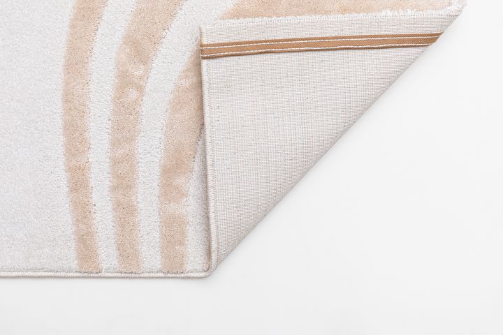 Nami Machinetapijt, 80x150 cm, Creme en Beige