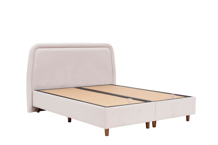 Luna Arche Boxspring Set, 160x200 cm, Creme