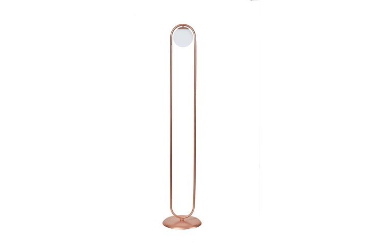 Zenga Oval Floor Lamp, 150 cm, Copper