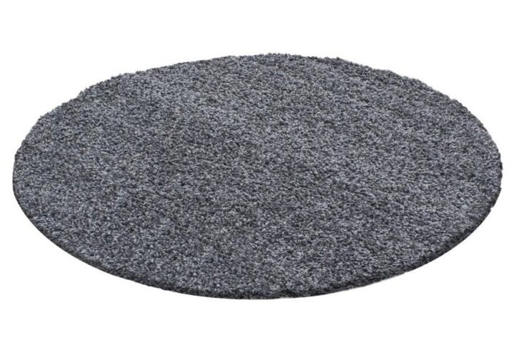 Diero Round Rug, 160 x 160 cm, Grey