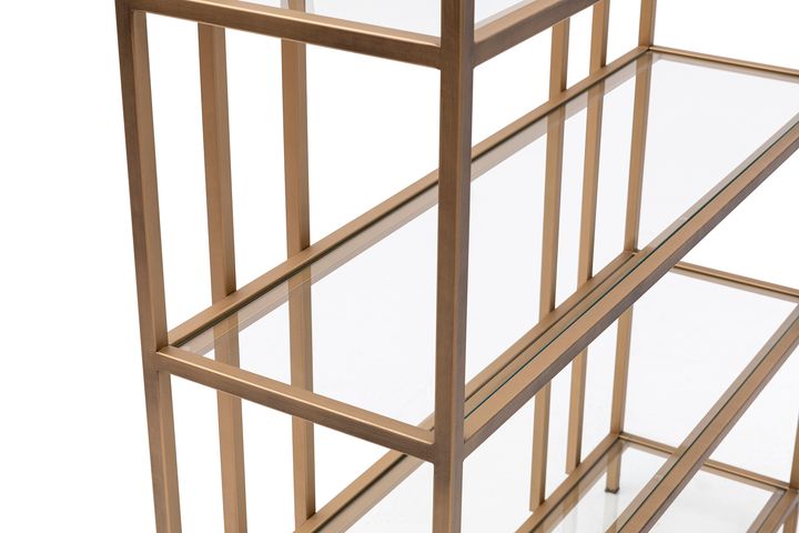 Lola Curve Boekenrek met 4 Rekken