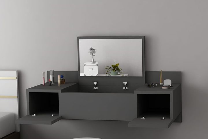 Arnetti Massarosa Make-up Tafel, Antraciet