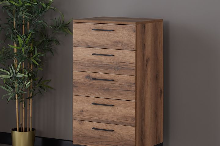 Lupo Hoge Ladekast met 5 Lades