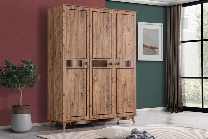 Atlantic Kledingkast met 3 Deuren