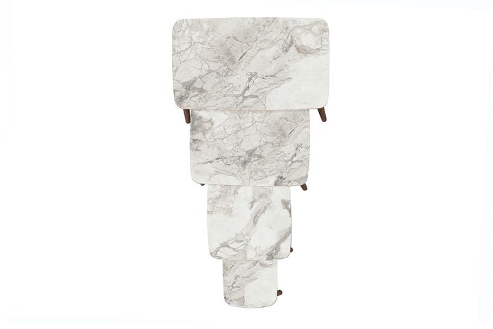 Lucy Zettafel Set, 4-delig, Wit