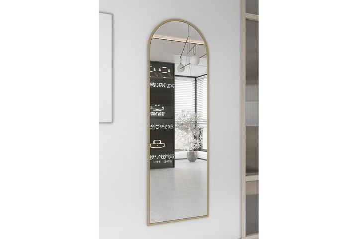 Marsah Donato Staande Spiegel, 150x60 cm, Goud