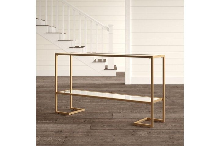 Zodoi Console Table, 120 cm, Gold