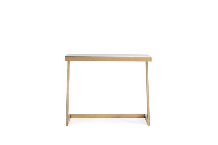 Metis Console Table, Brass
