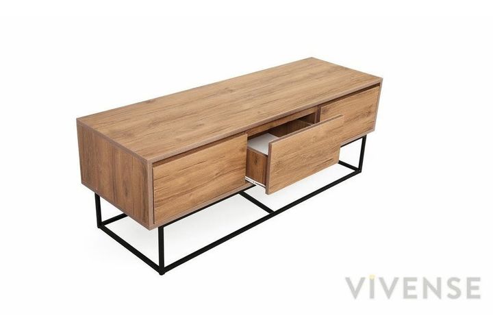 New Lupin Tv-Meubel, 140 cm, Walnoot,