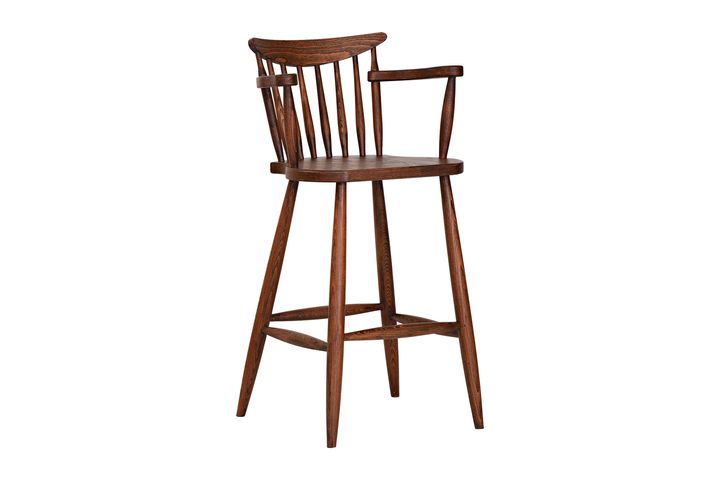 Nevada Bar Stool, Walnut
