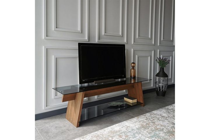 Neostyle TV Unit, 158 cm, Walnut