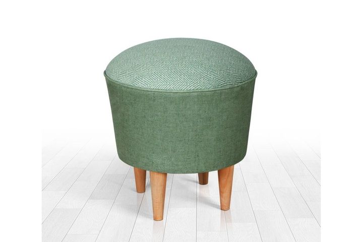Sandy Poef met Houten Poten, Groen