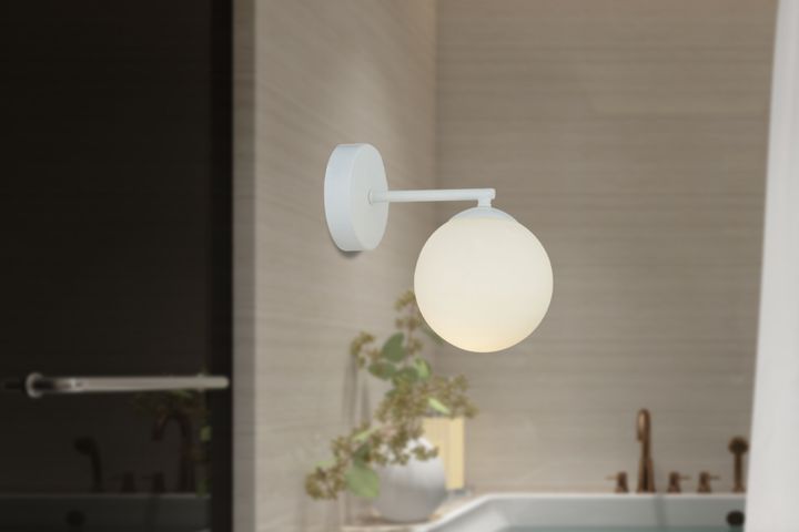 Apliqa Sidra Wandlamp, Wit