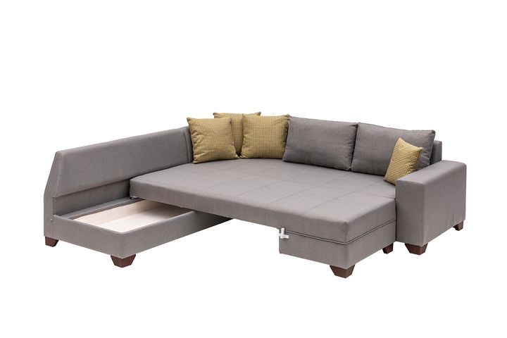 Esse Corner Sofa Left Chaise, Grey