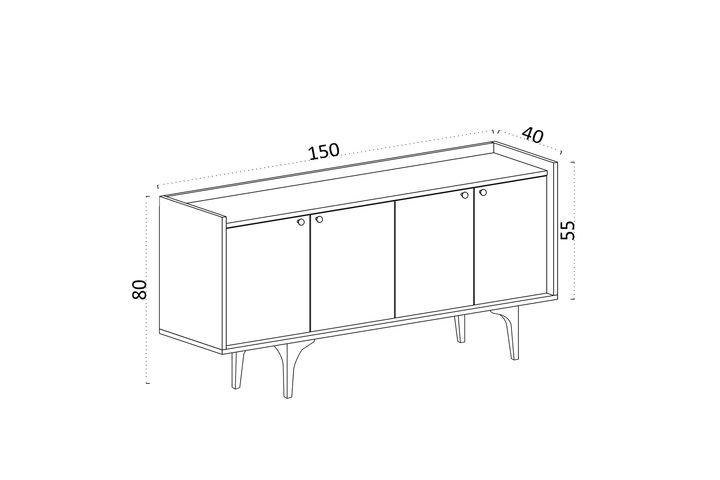 Navi Sideboard, Oak