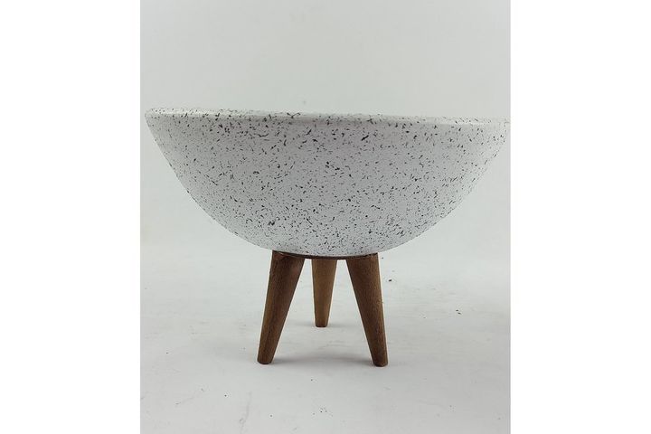 Earthenware Plant Pot, White