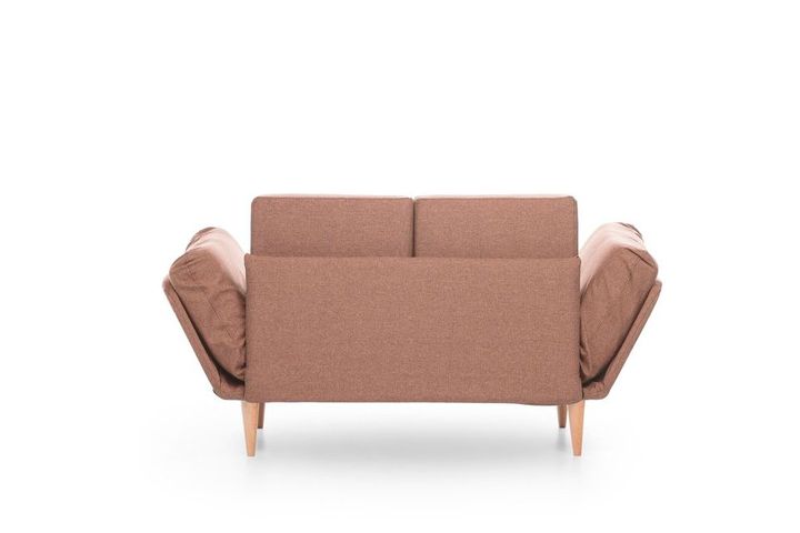 Futon Nina 2-Zitsbank, Lichtbruin