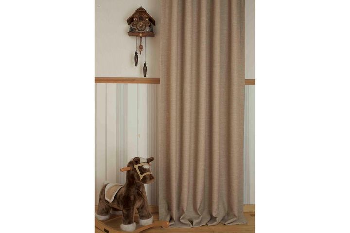 Massarelli Zia Decoratief Gordijn, 200x260 cm, Beige