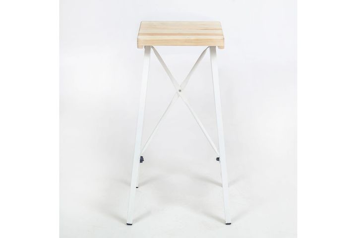 Patrice Bar Stool, White