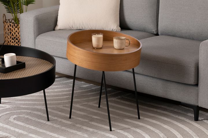 Ilo Bijzettafel, Eiken