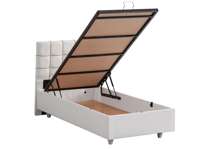 Tavira Letto Boxspringbedset, 100x200 cm, Wit