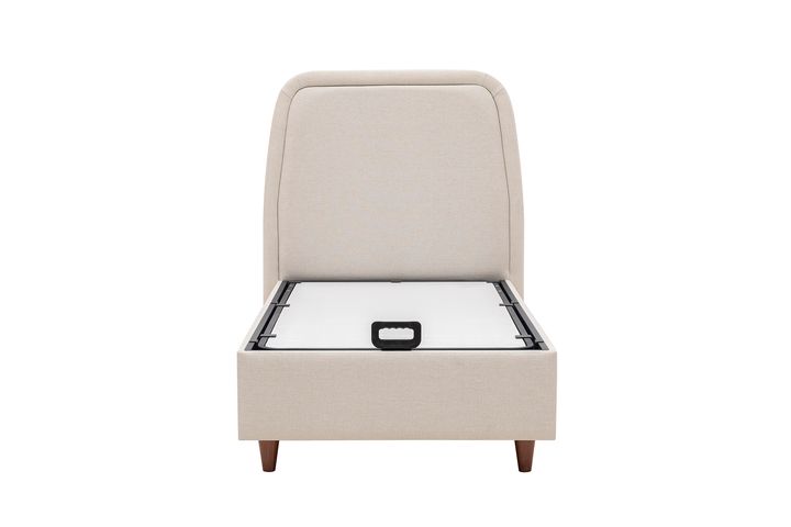 Luna Arche Boxspring Set, 90x190 cm, Creme