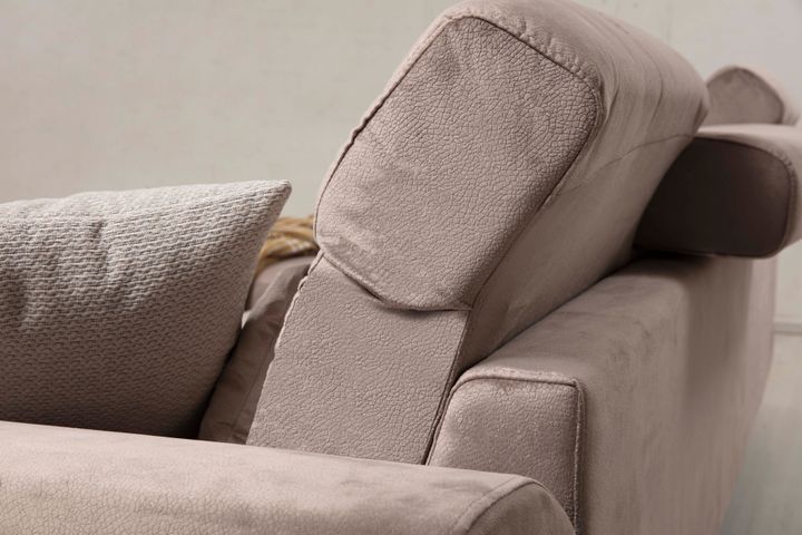 Fri̇do Hoekbank Rechts, Beige