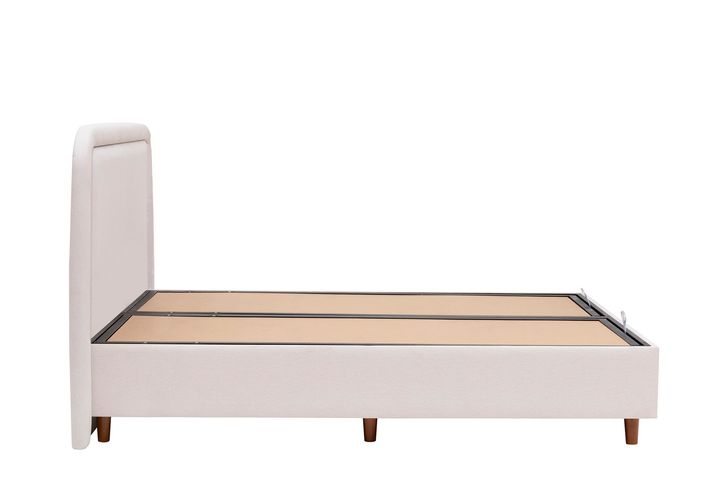 Luna Arche Boxspring Set, 90x190 cm, Creme