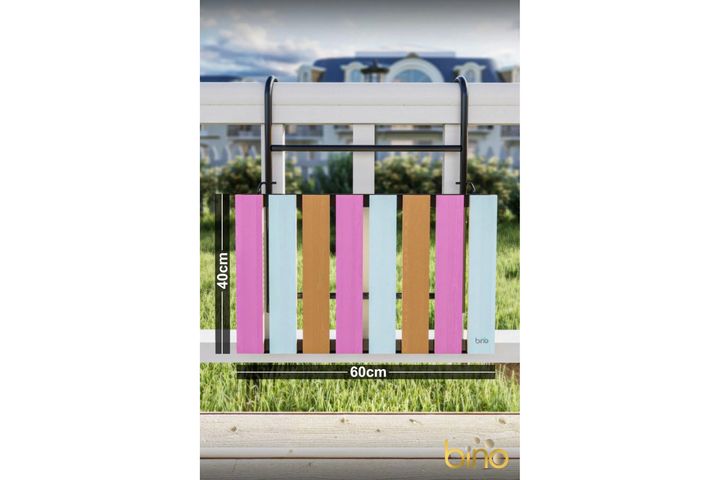 Bino Opklapbare Tuintafel, Kleurrijk