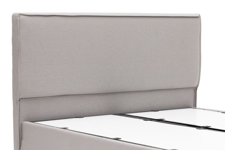 Luna Sage Boxspring Set, 160x200 cm, Grijs