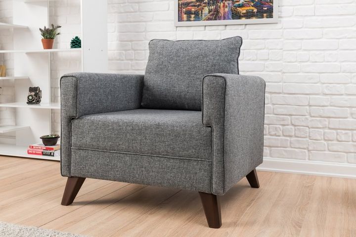 Bella Soft Fauteuil, Grijs