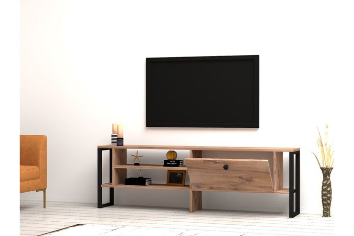 Alicante TV Unit, 160 cm, Light Wood