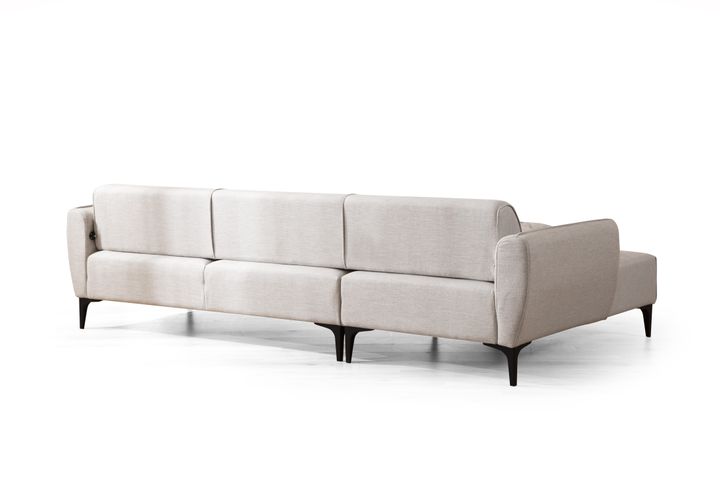 Bellisimo Hoekbank Links, Creme