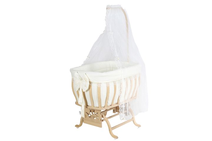 Leonie Babybed, 60x120 cm, Creme