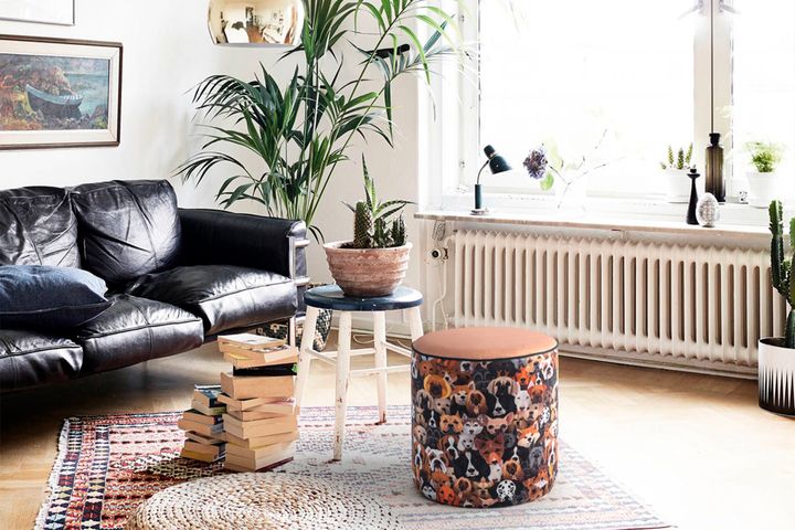 Honden Poef met Patroon