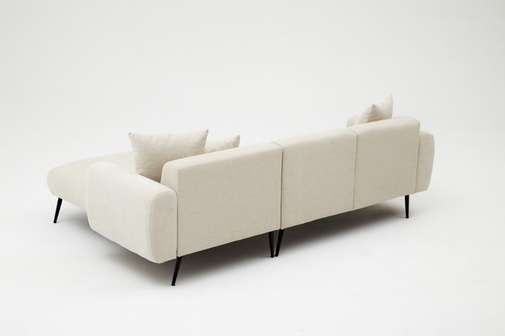 Side Hoekbank, Creme
