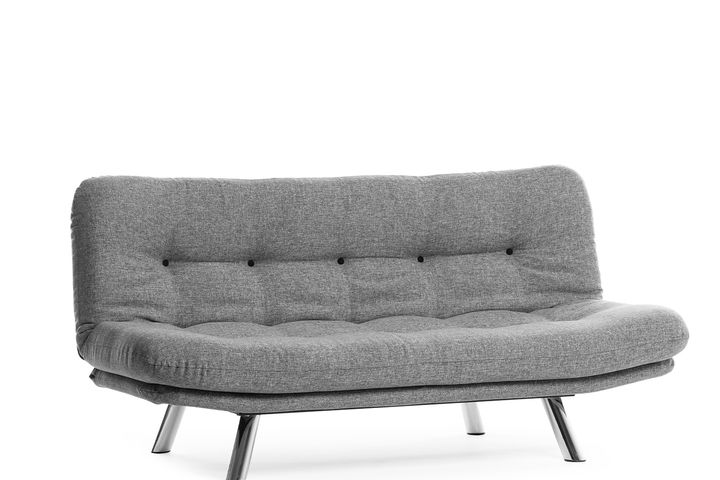 Pafu Hippo Linnen 3-Zitsbank Met Bed Functie, Grijs